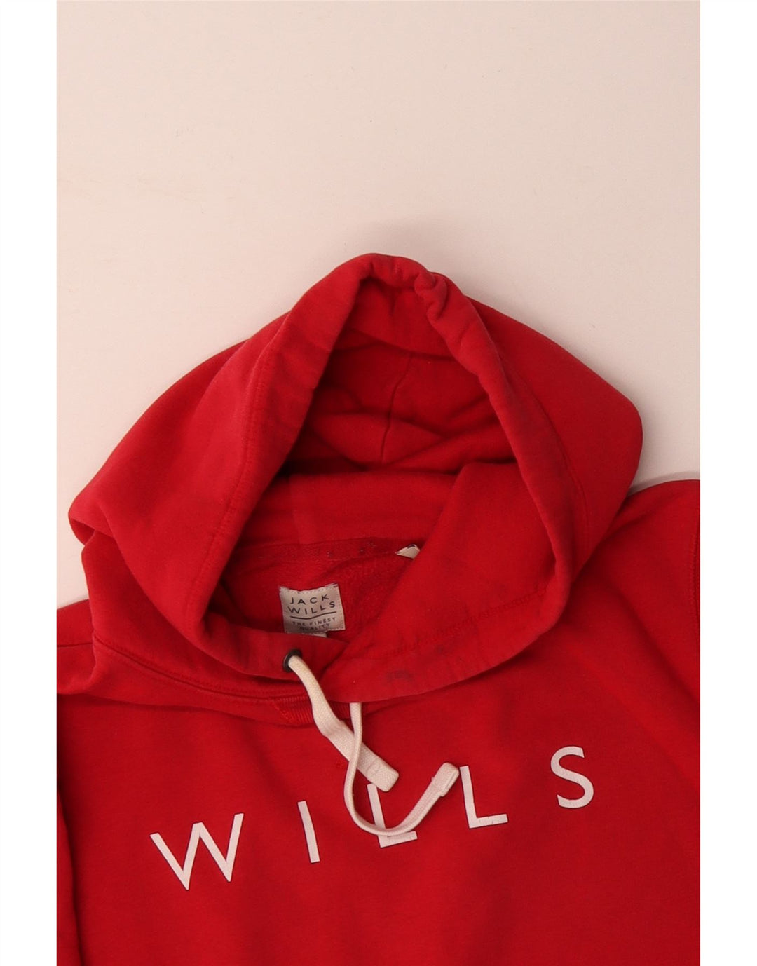 JACK WILLS Pulover grafic pentru bărbați XL bumbac roșu