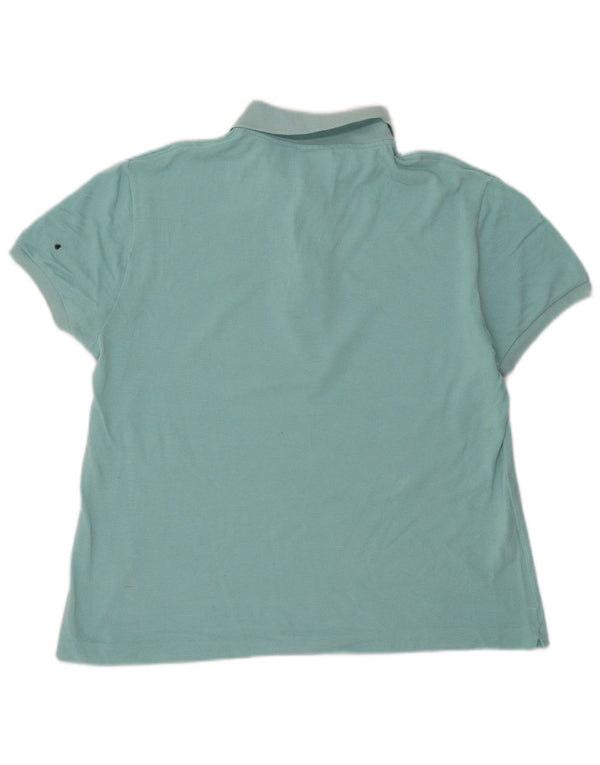 Tricou polo Lacoste pentru bărbați mărimea 5 mare, albastru, bumbac