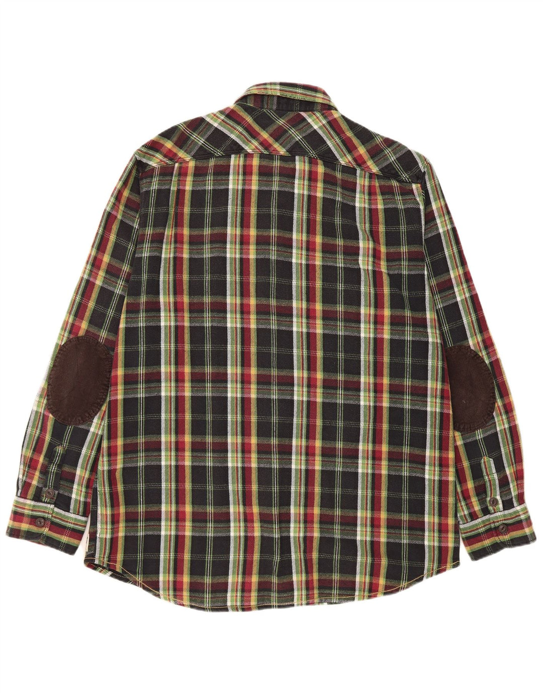 Cămașă Marlboro Classics pentru bărbați, în carouri, personalizată, de flanel, 3XL, negru
