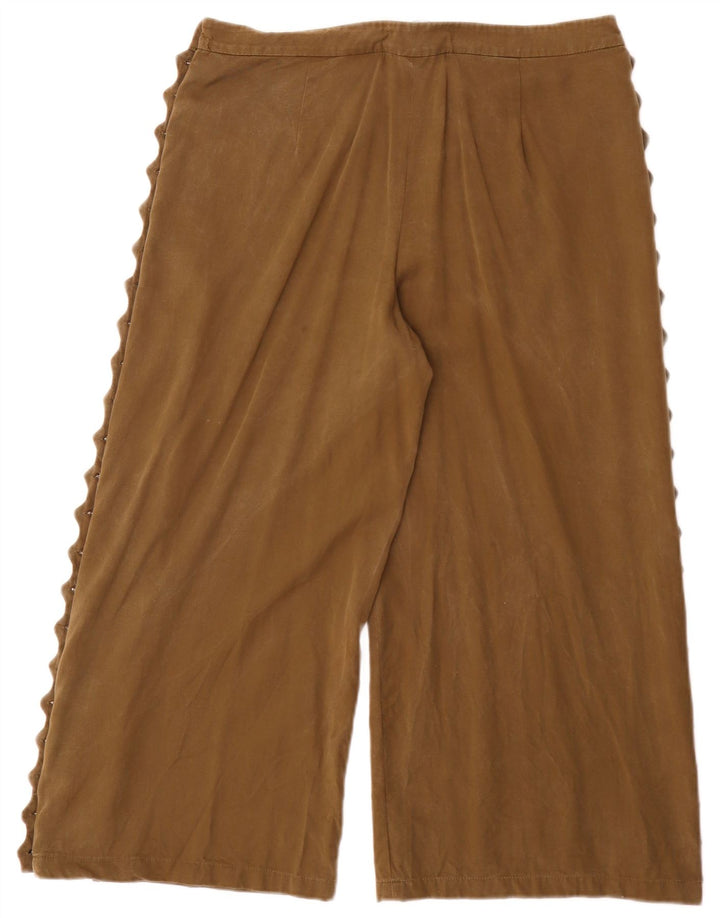 Pantaloni Capri pentru femei Zara L32 L24 Kaki