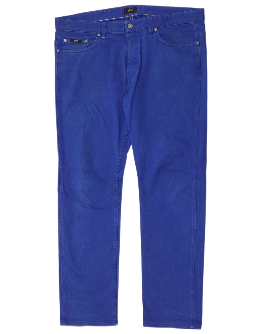 Blugi slim pentru bărbați Hugo Boss W36 L32 Bumbac albastru