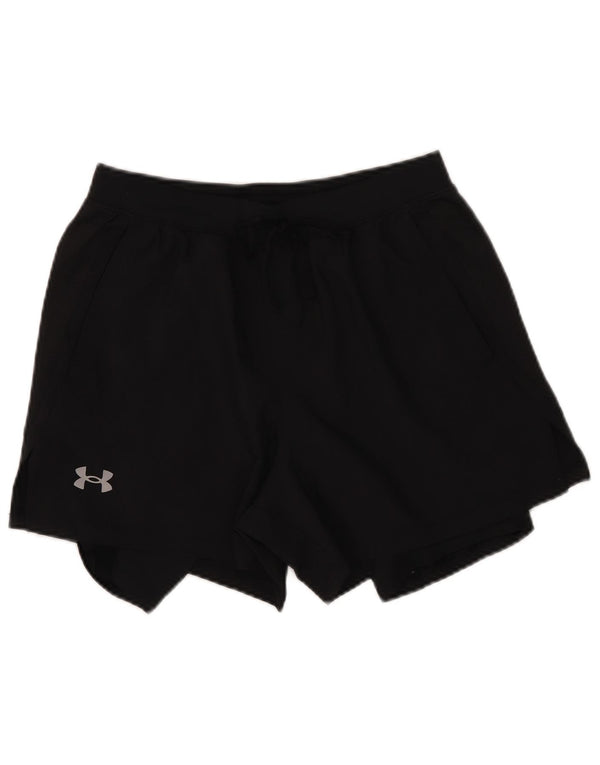 Pantaloni scurți sport Under Armour pentru femei UK 12 Medium Black