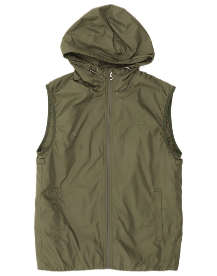 Gilet pentru bărbați Lacoste cu glugă Mărimea 46 XS Poliester verde