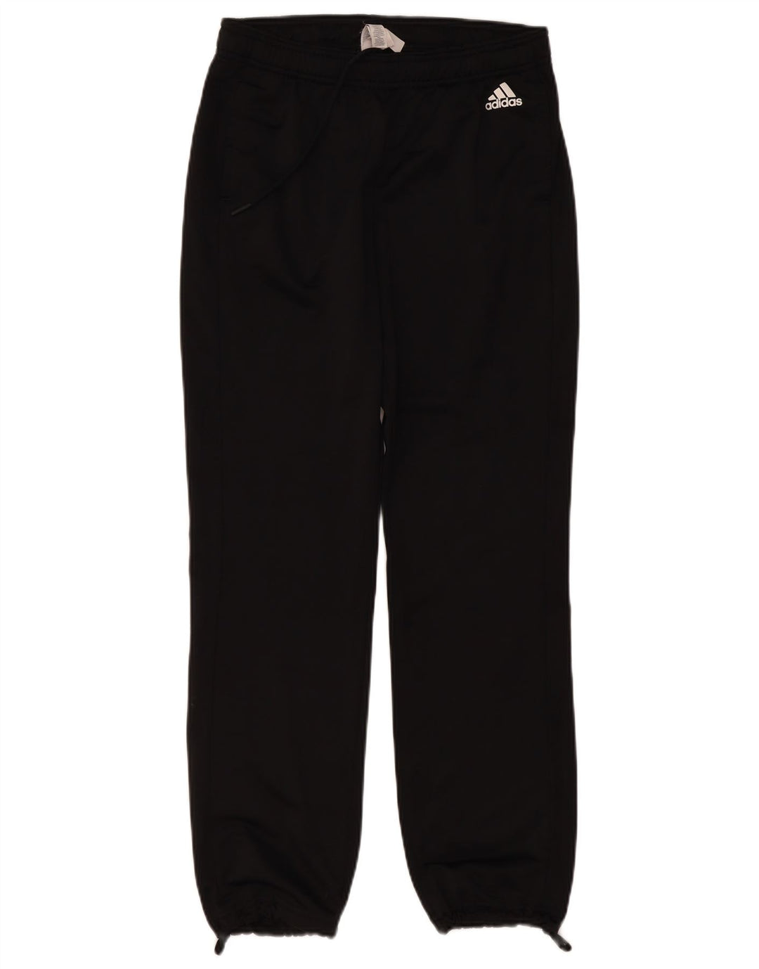Pantaloni de trening Adidas pentru femei Joggeri UK 12/14 Poliester mediu negru