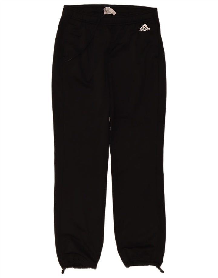 Pantaloni de trening Adidas pentru femei Joggeri UK 12/14 Poliester mediu negru