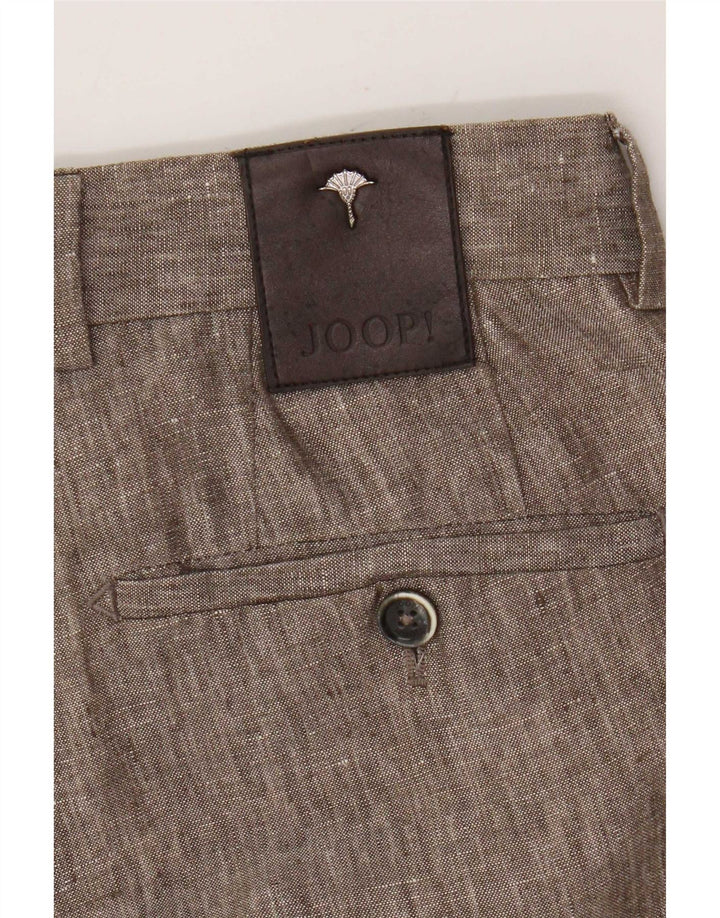 Pantaloni de costum slim pentru femei Joop L32 L32 bej