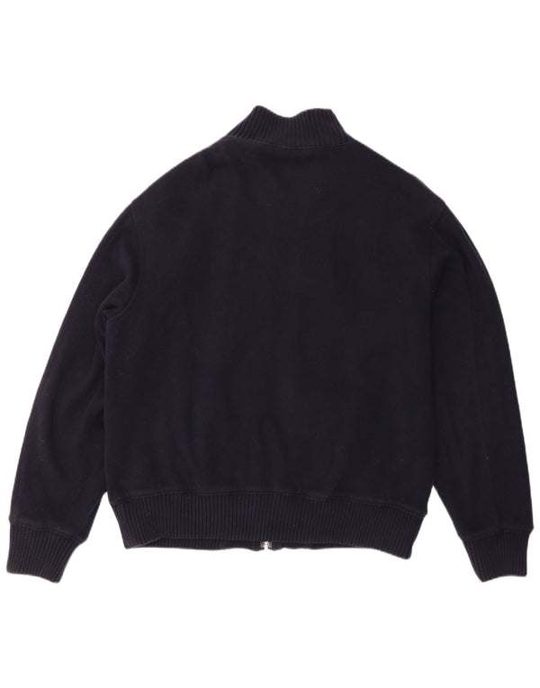 Pulover Cardigan Blue Harbour pentru bărbați Marks & Spencer, bumbac mare, bleumarin