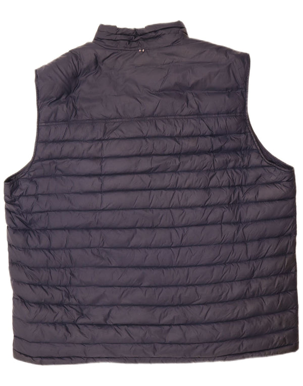 Gilet căptușit pentru bărbați Tommy Hilfiger Marea Britanie 48 4XL Nailon bleumarin