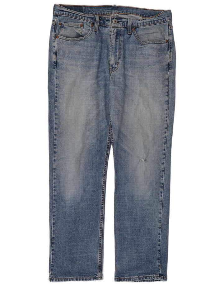Blugi drepti pentru bărbați Levi's 514 W33 L30 Bumbac albastru