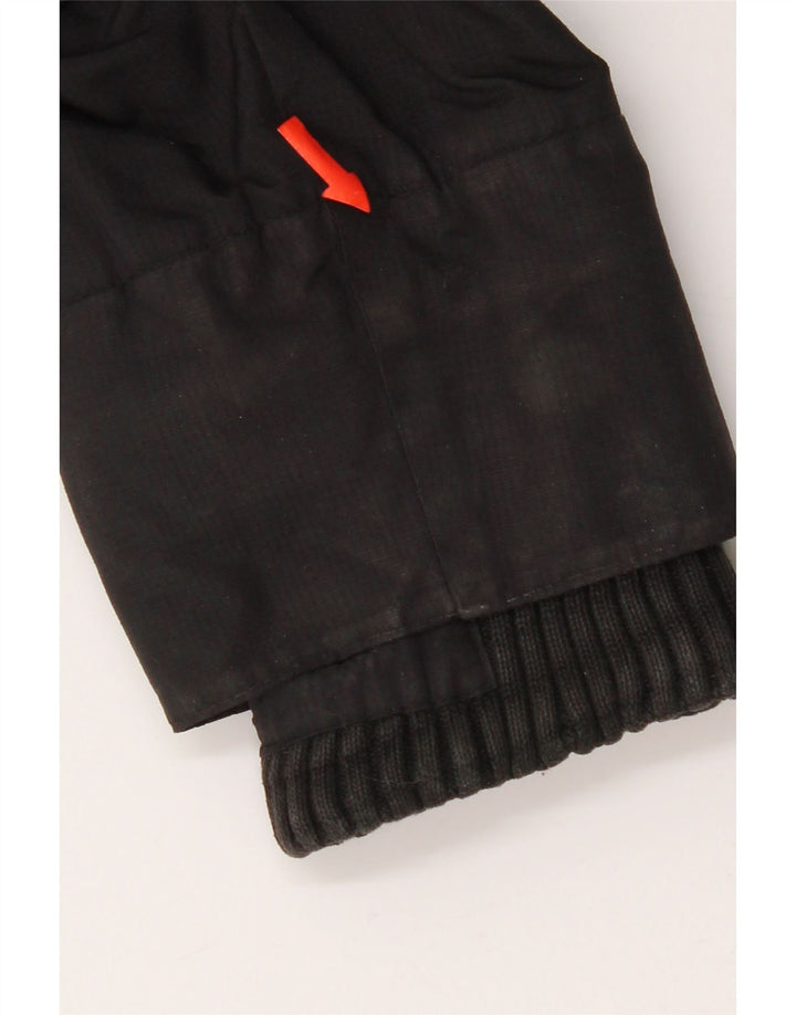 Jachetă de vânt cu glugă Superdry pentru bărbați, UK 38, nailon mediu negru