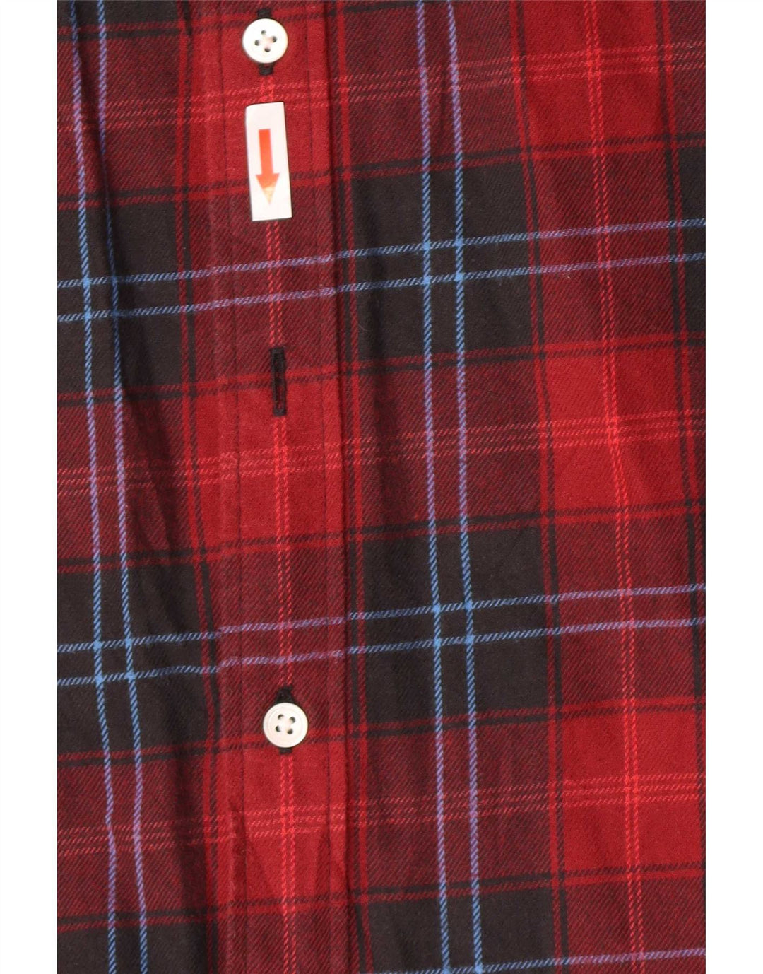 Cămașă de flanel pentru bărbați Levi's, bumbac cu carouri mari, roșii