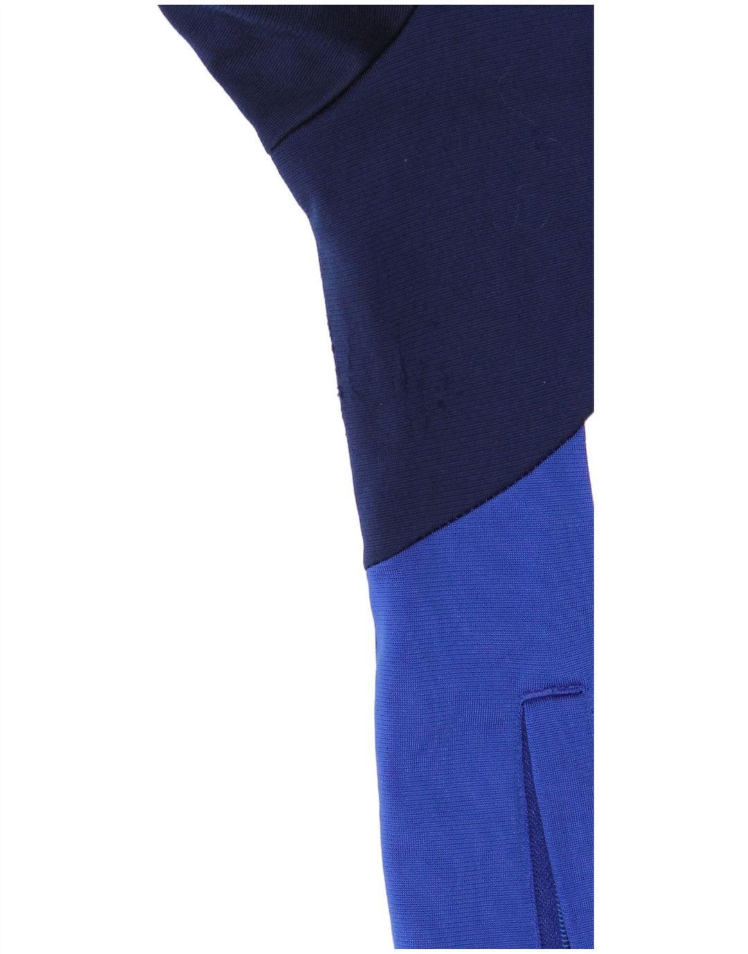 Jachetă de trening grafică ADIDAS pentru bărbați Marea Britanie 38/40, albastru mediu, color block