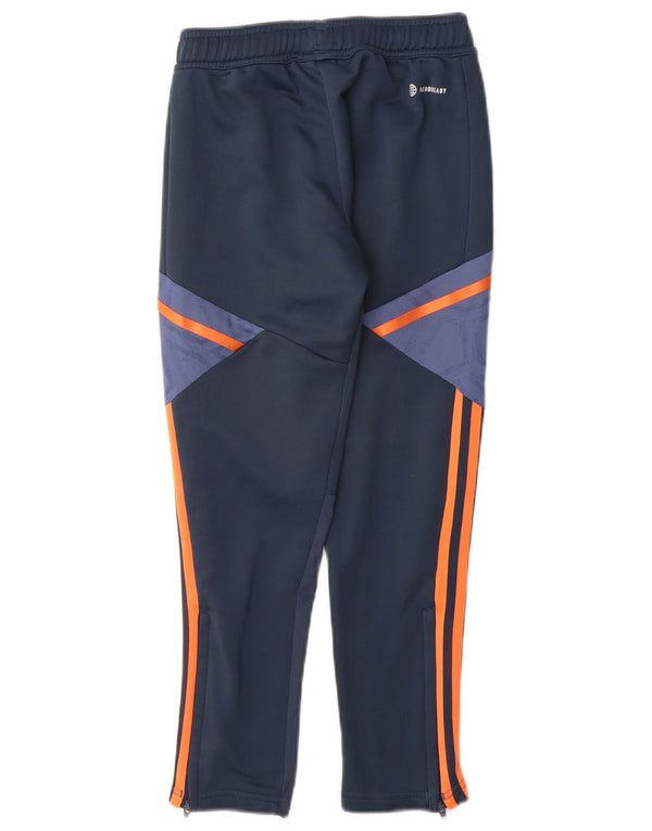 Pantaloni de trening Adidas pentru băieți Manchester United, 9-10 ani, bleumarin