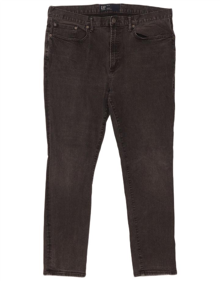 Blugi skinny pentru bărbați Gap W36 L30 bumbac gri