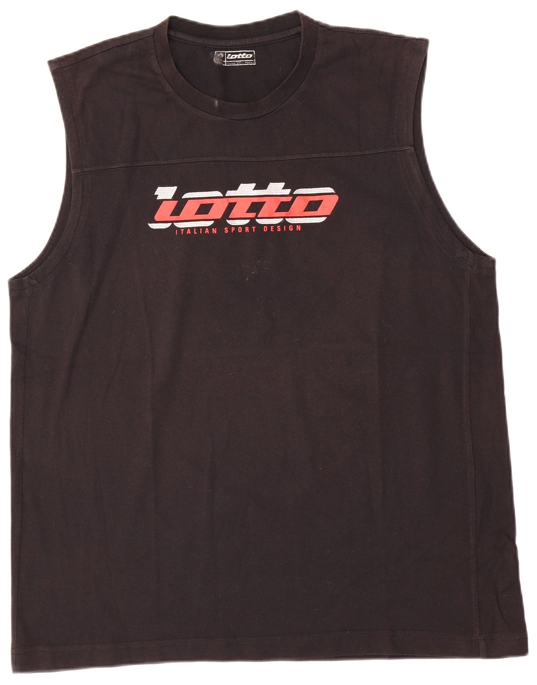 Tricou grafic pentru bărbați Lotto Top 2XL Negru