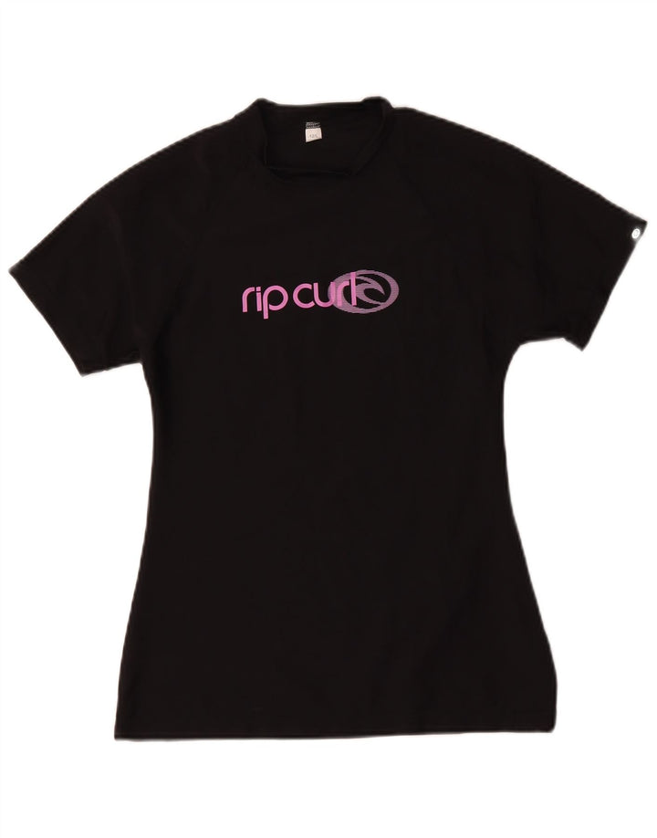 Tricou grafic Rip Curl pentru femei Top US 12 Large Poliamidă neagră