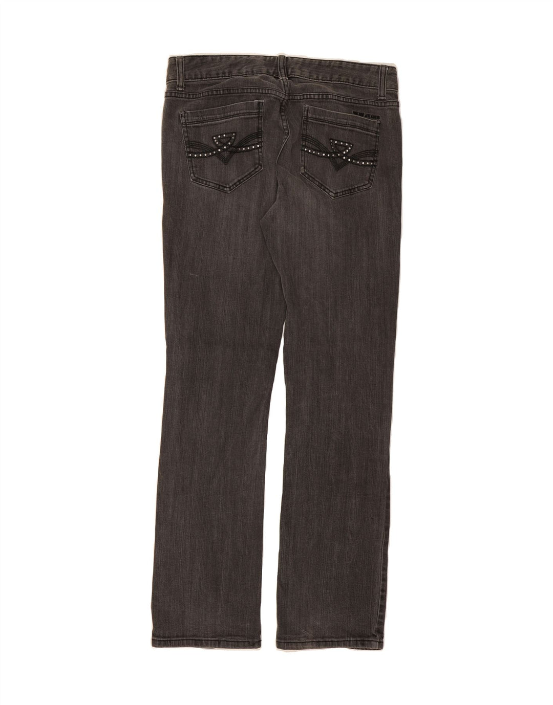 DKNY Womens Straight Jeans US 10 Large W32 L32 Grey Cotton Vintage Dkny and Second-Hand Dkny from Messina Hembry 