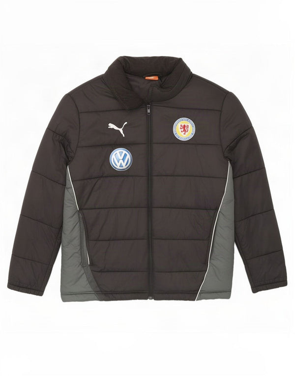 Jachetă căptușită cu glugă pentru bărbați Puma Eintracht Braunschweig UK 38 Medium Black