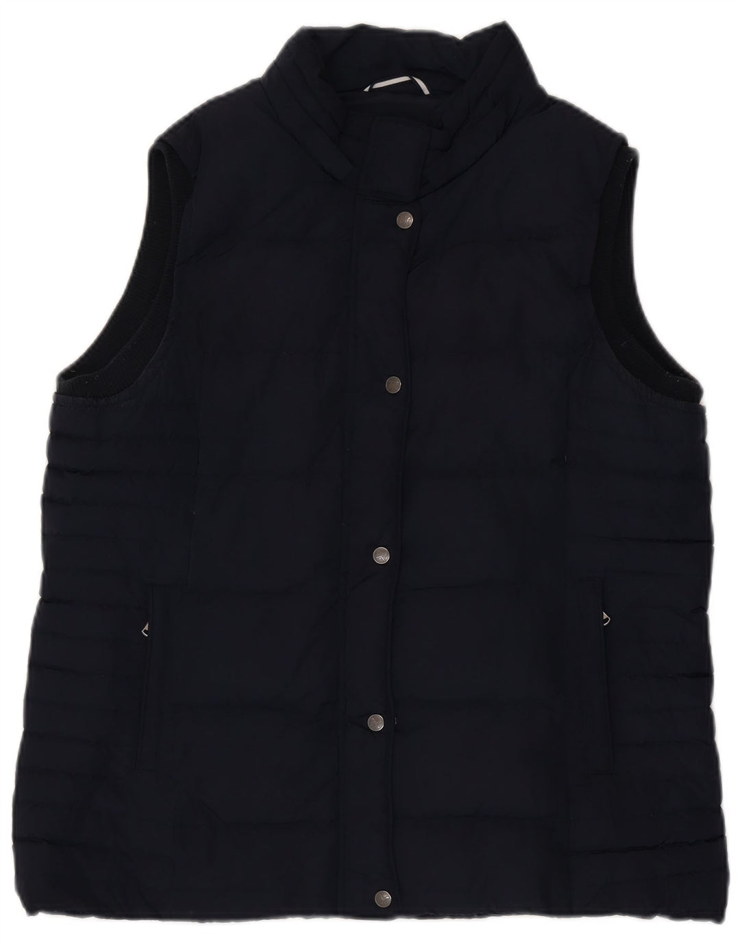 Crew Clothing Vestă obișnuită pentru femei UK 16 Poliester mare bleumarin