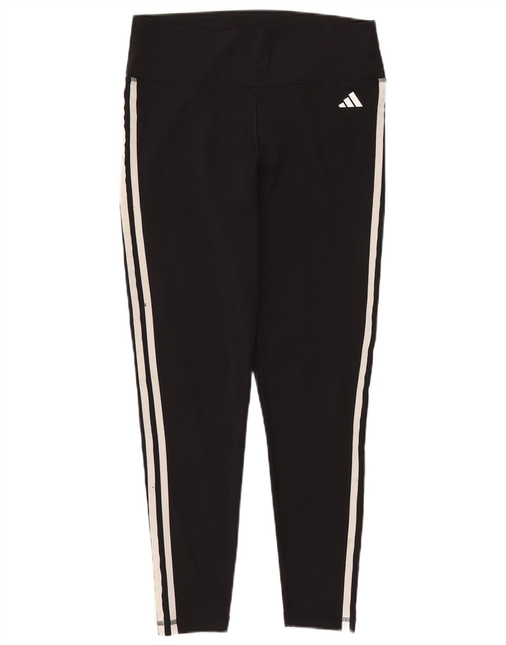 Leggings Aeroready ADIDAS pentru femei Marea Britanie 16/18 Poliester negru mare