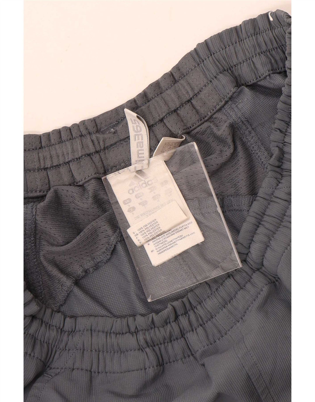 Pantaloni scurți sport Adidas Clima 365 pentru bărbați, gri poliester