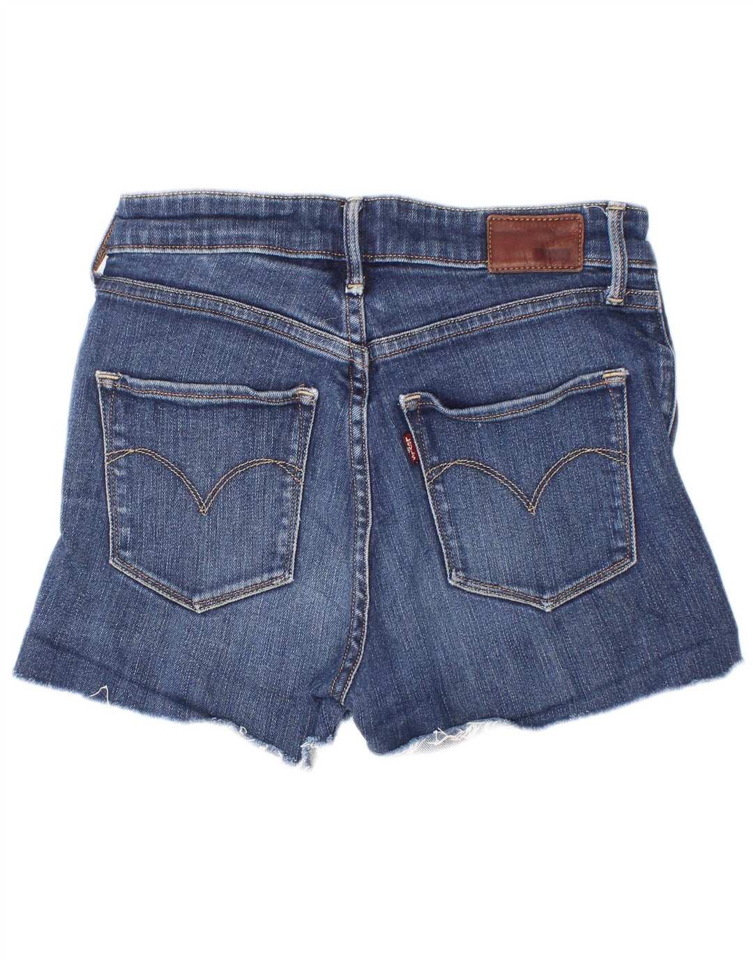 Pantaloni scurți din blugi pentru femei Levi's W25 XS Bumbac albastru