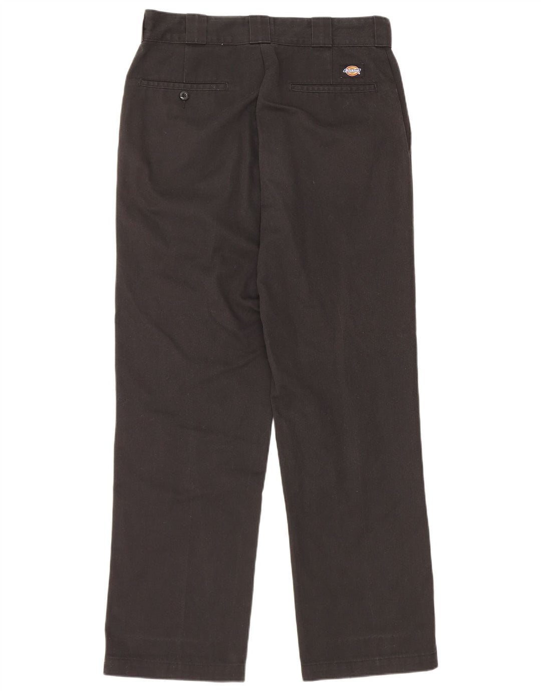 Pantaloni chino drepți pentru bărbați Dickies L33 L32 Poliester negru