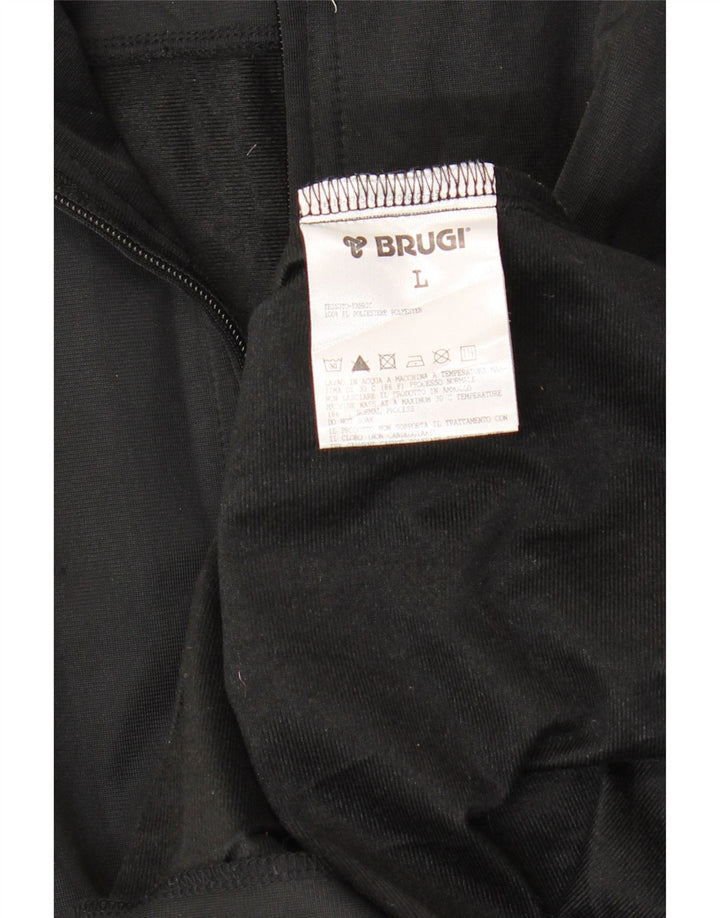 Jachetă de trening pentru bărbați Brugi, mare, negru, poliester