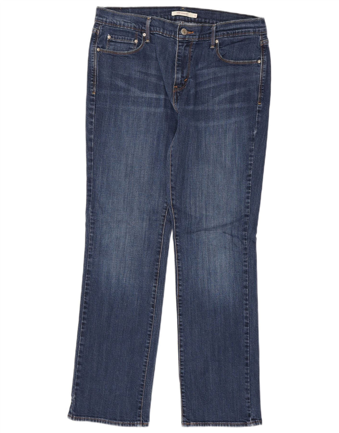 Blugi drepti 505 pentru femei Levi's W31 L32 Bumbac albastru