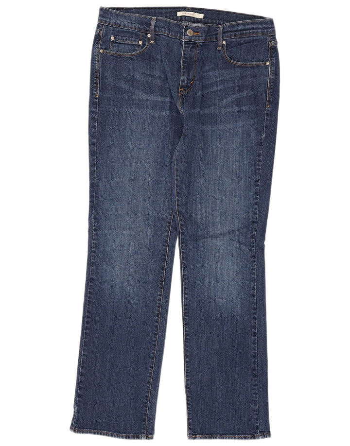 Blugi drepti 505 pentru femei Levi's W31 L32 Bumbac albastru