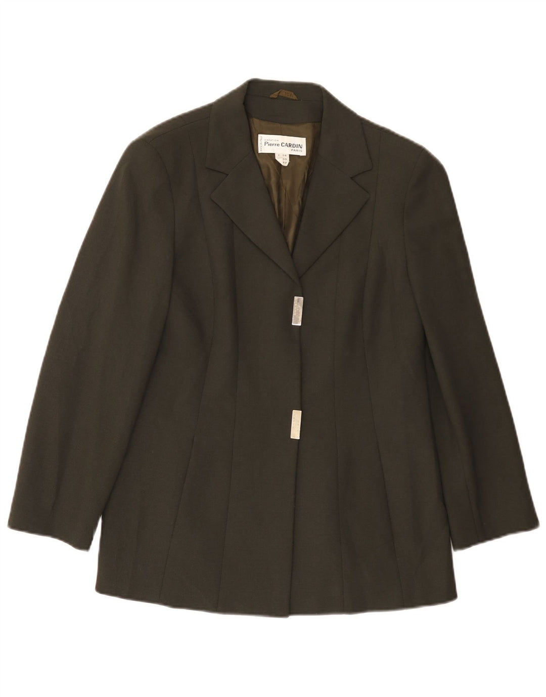 Jachetă blazer pentru femei Pierre Cardin IT 44 Lână verde medie