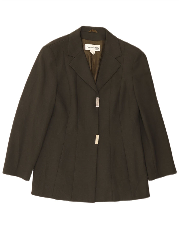 Jachetă blazer pentru femei Pierre Cardin IT 44 Lână verde medie