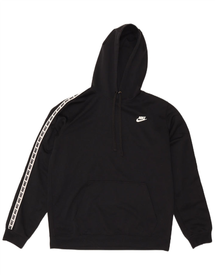 Pulover Nike Grafic pentru bărbați, poliester mediu negru