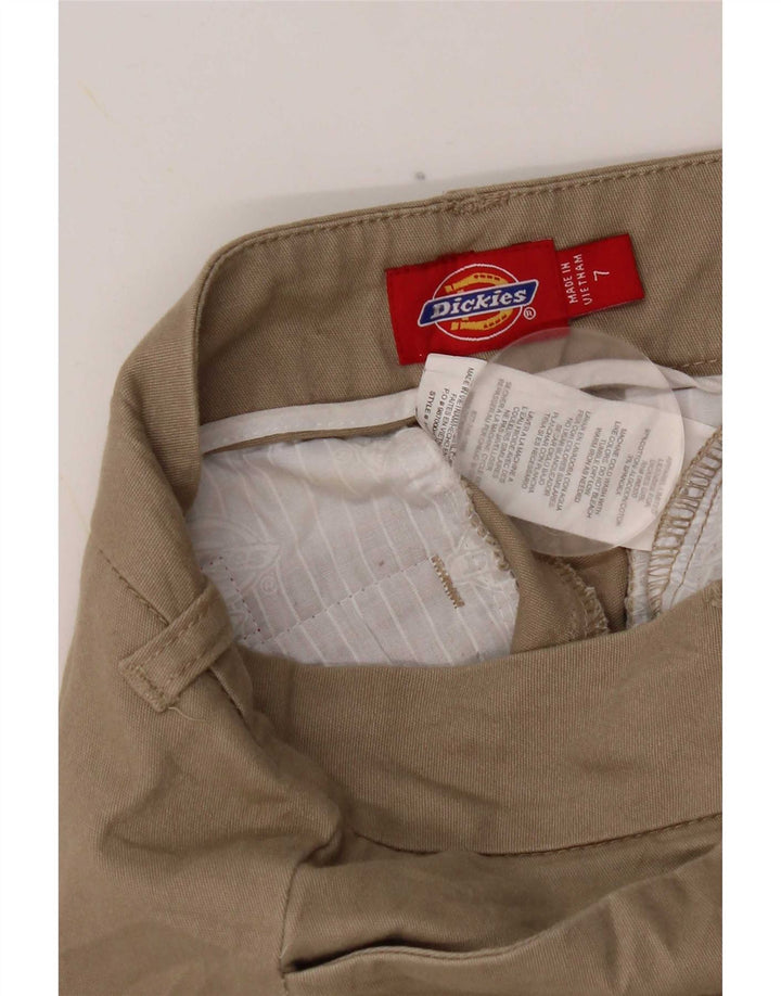 Pantaloni casual pentru femei Dickies Bootcut US 7 Medium W30 L31 Bej Bumbac