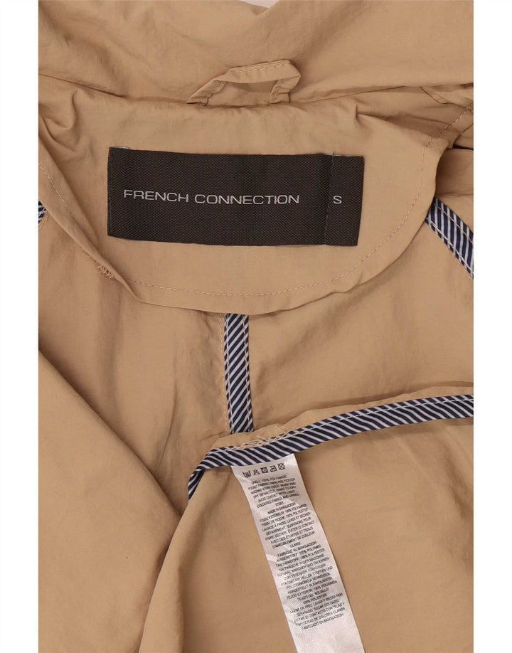 Trenci pentru femei French Connection UK 10 Mic Bej Poliamidă