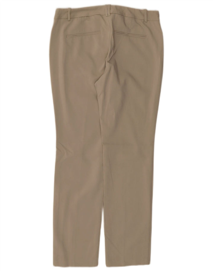 Pantaloni casual drepti pentru femei CALVIN KLEIN US 4 Small W30 L28 Bej