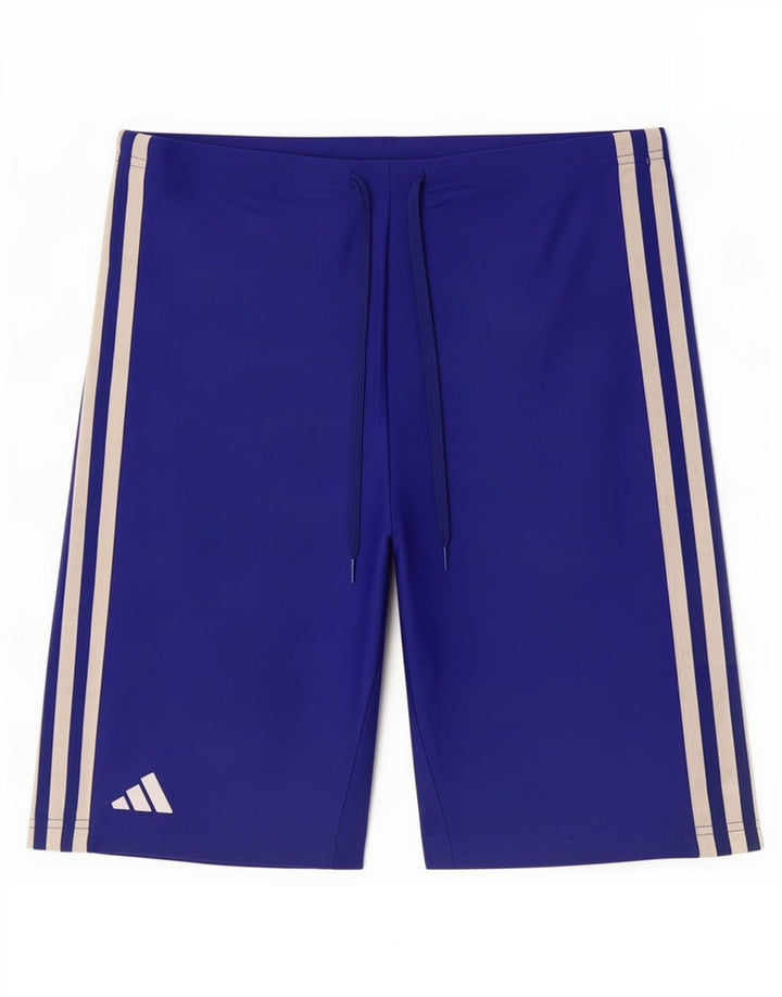 Pantaloni scurți sport pentru bărbați Adidas Mic, albastru, poliamidă