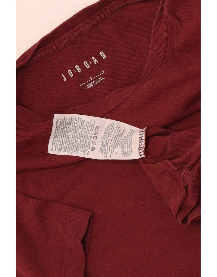 Tricou Jordan pentru bărbați Top mare bumbac maro