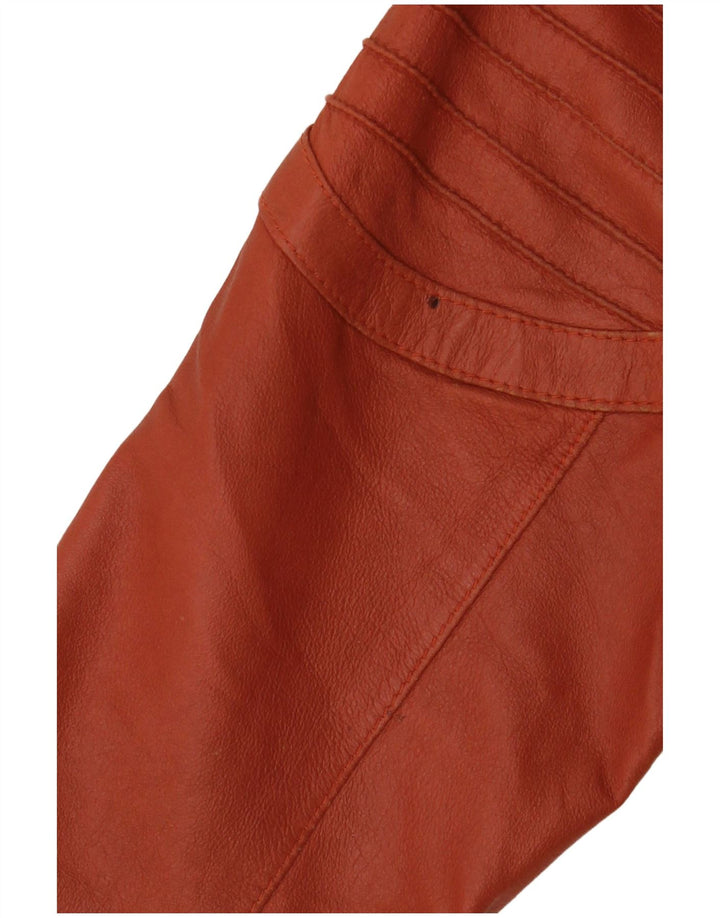 Jachetă pentru femei ELEGANCE PARIS cu 2 nasturi, UK 20 2XL, piele maro