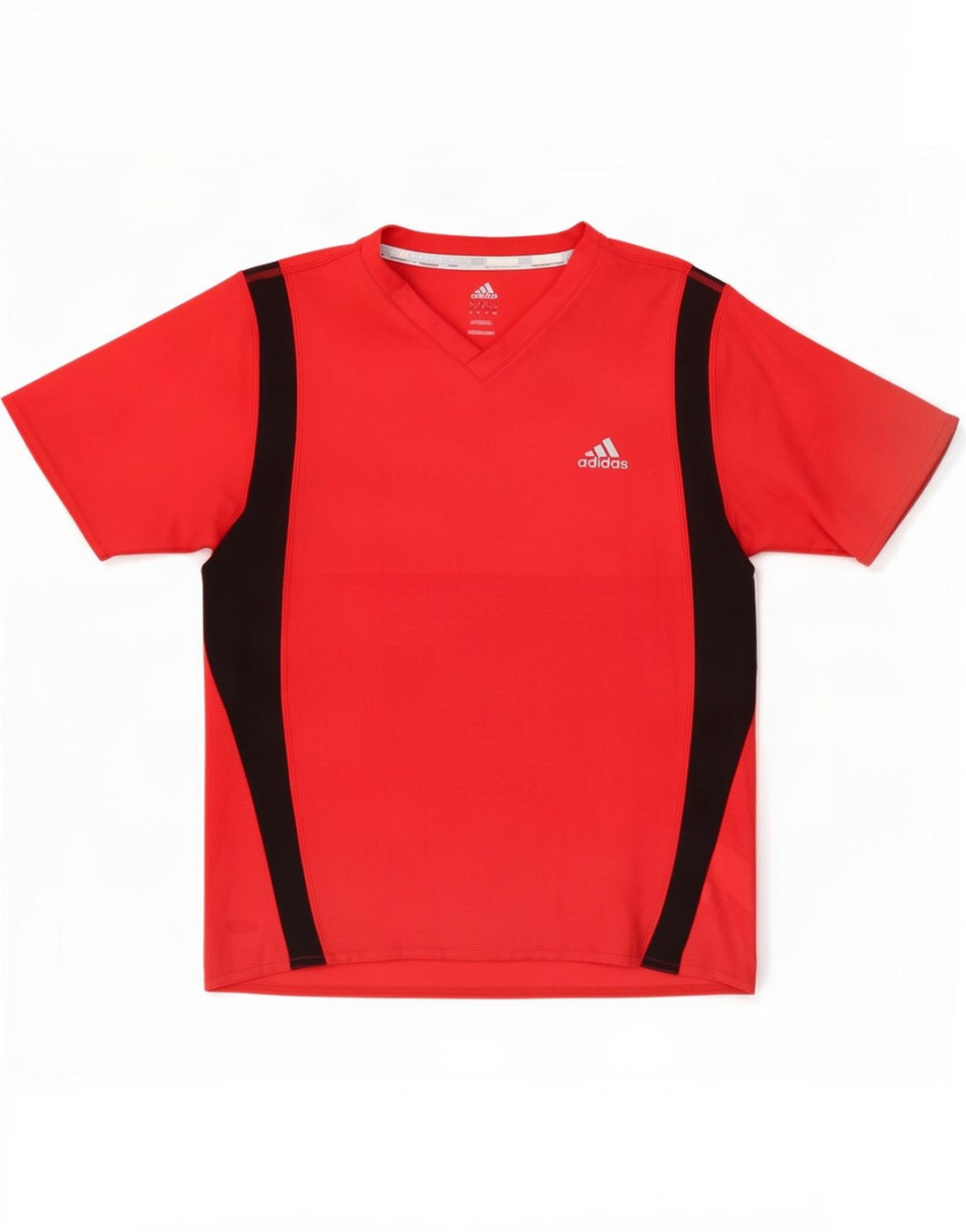 Tricou pentru bărbați Adidas Top Mediu Roșu Colorblock Poliester