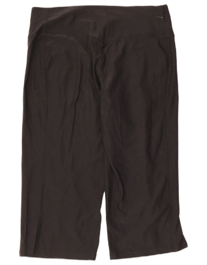 Pantaloni scurti sport NIKE Dri Fit pentru femei UK 16 Large Black