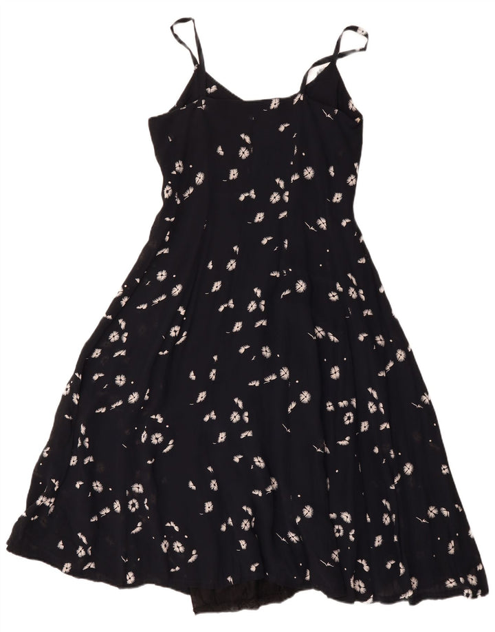 Rochie Artisan pentru femei UK 12 Medium Black Floral