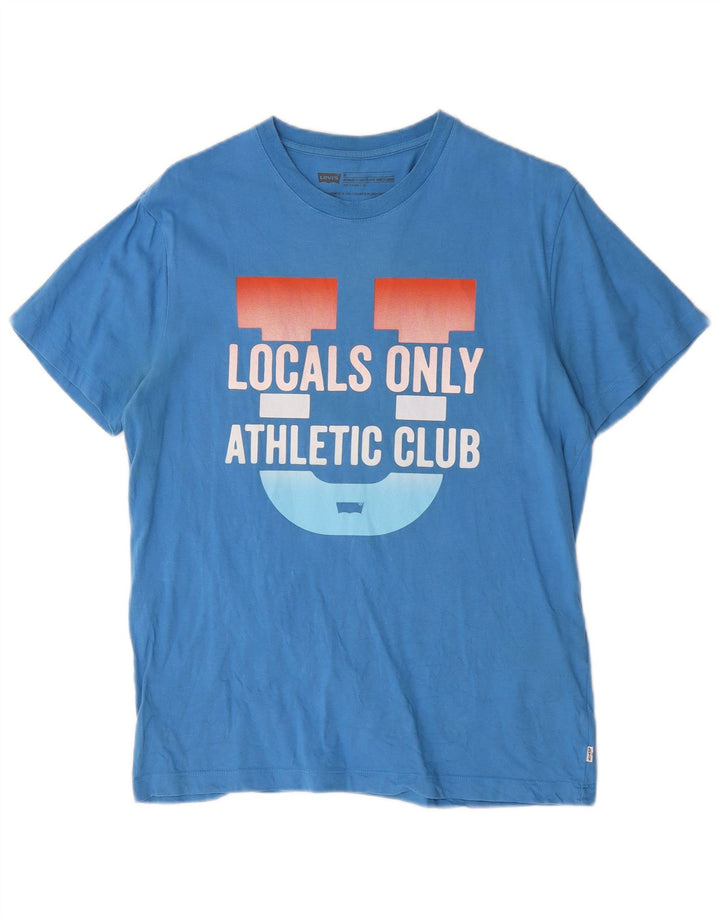 Tricou grafic Levi's pentru bărbați, cu croiala standard, bluză medie, bumbac