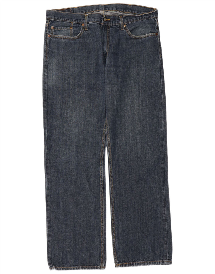 Blugi drepti pentru bărbați Levi's 514 W38 L32 Bumbac albastru