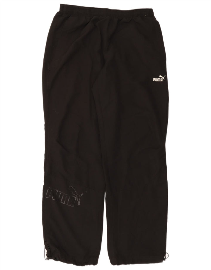 Pantaloni de trening grafic PUMA pentru bărbați, mari, negri