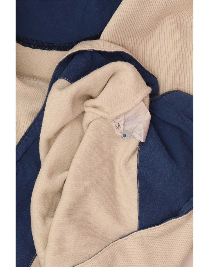 Sergio Tacchini Top cu mânecă lungă, cu fermoar, bumbac, bej mediu