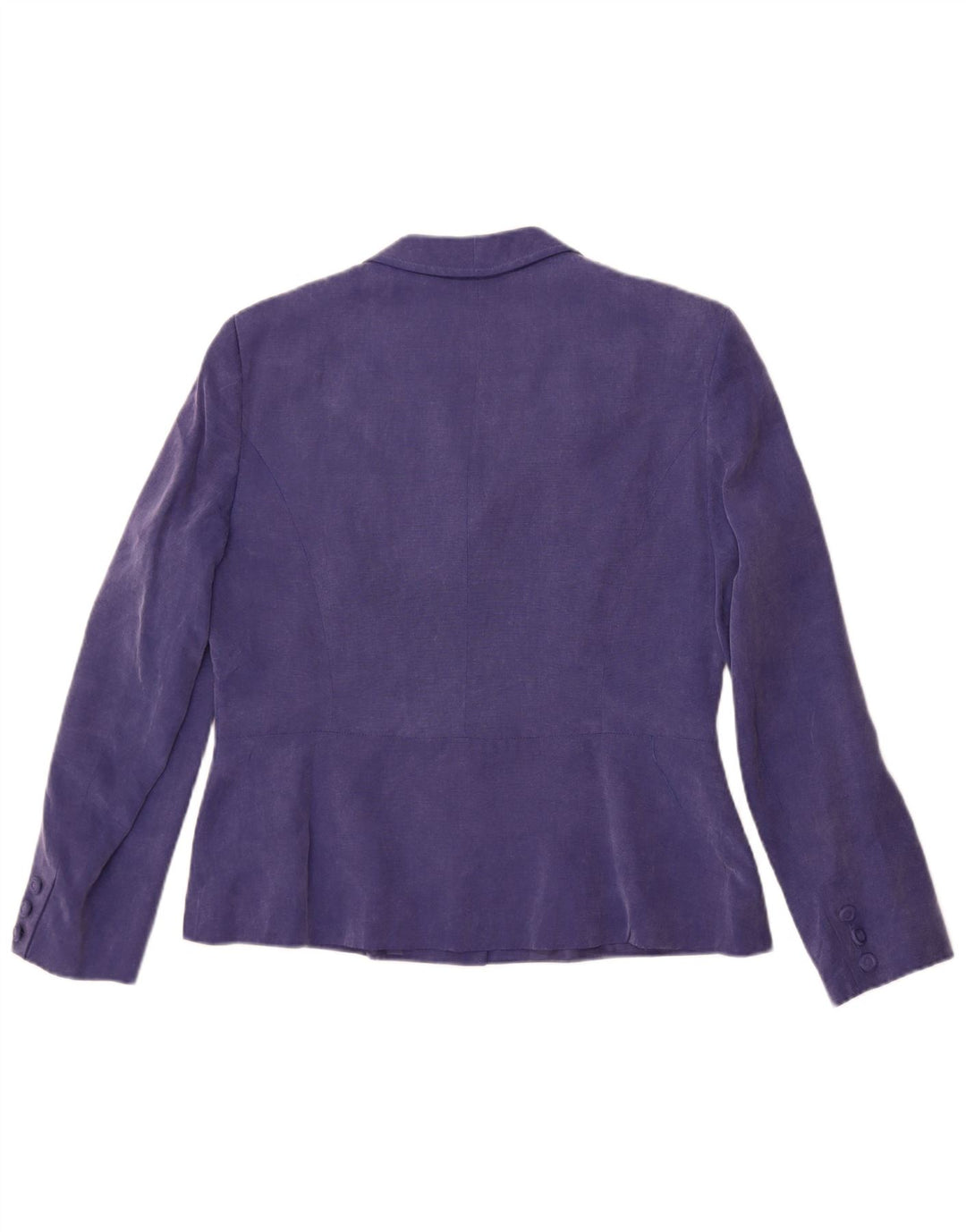 Sacou blazer pentru femei Monsoon cu 5 nasturi UK 16 mare violet cupro