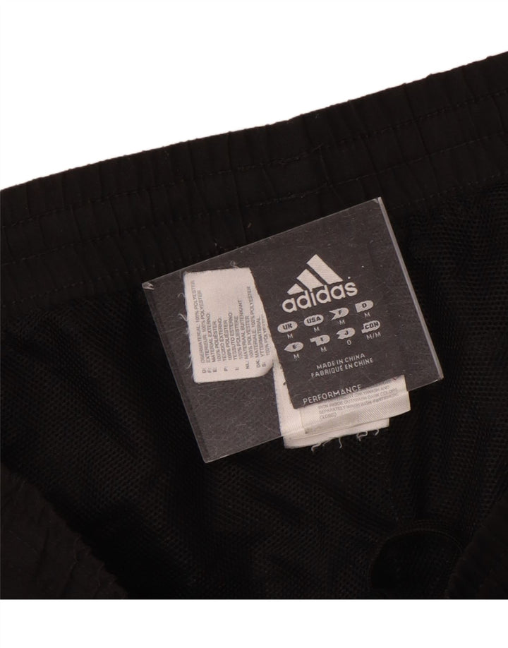 Pantaloni de trening Adidas pentru bărbați Joggeri poliester mediu negru