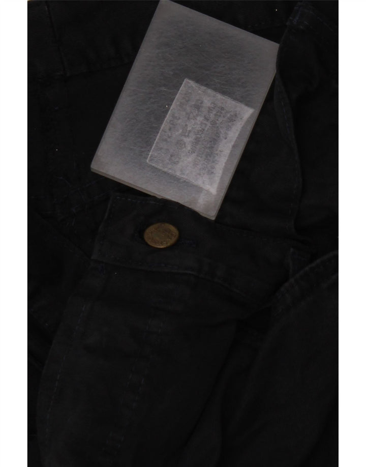 Pantaloni casual conici pentru bărbați LEE L38 L28 bumbac negru