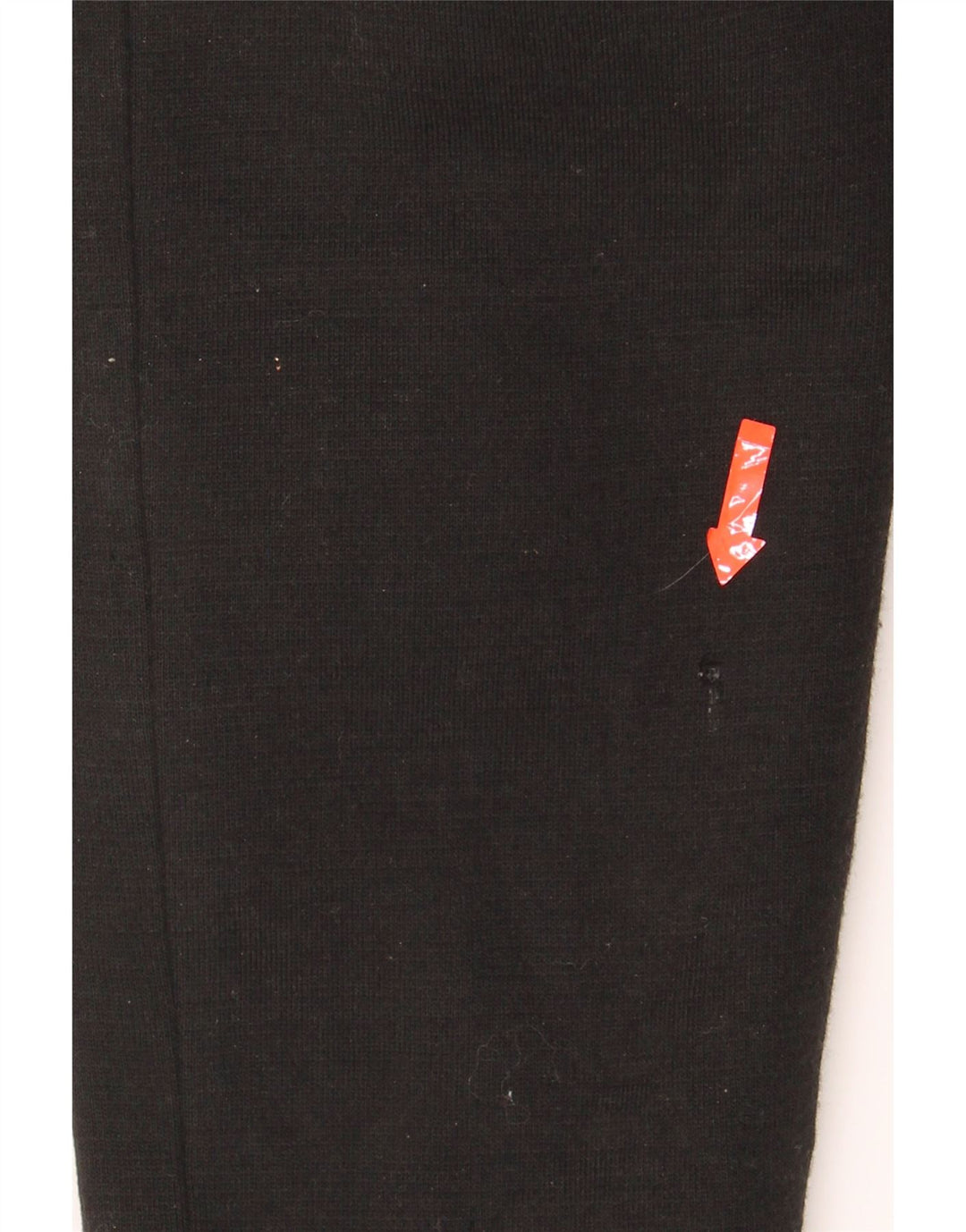 VINTAGE Womens Double Breasted Coat IT 44 Medium Black Colourblock Acrylic Vintage Vintage and Second-Hand Vintage from Messina Hembry 